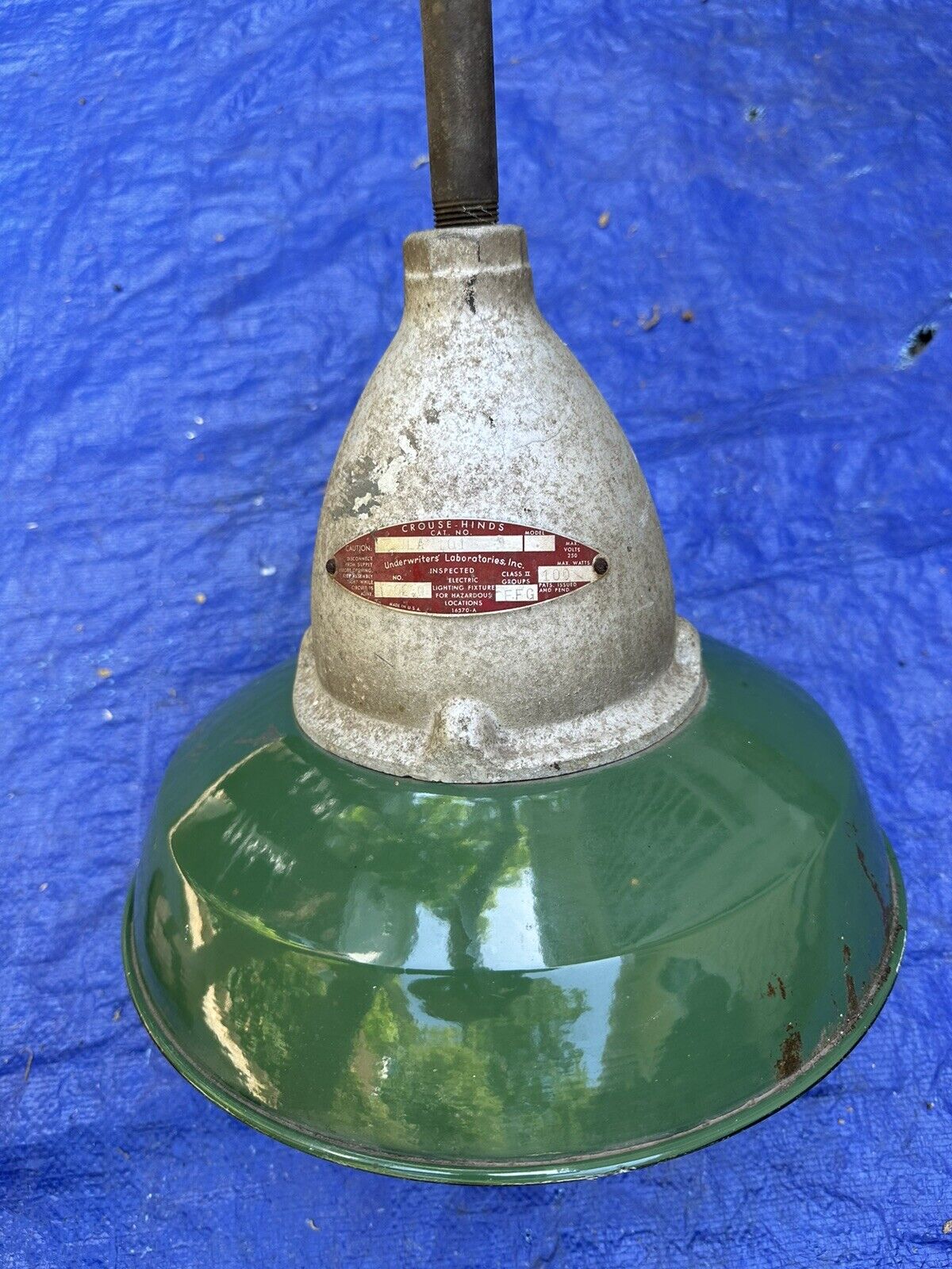 Vintage Crouse Hinds DLA 101 Explosion Proof Lights- Industrial Decor- 1 Avail