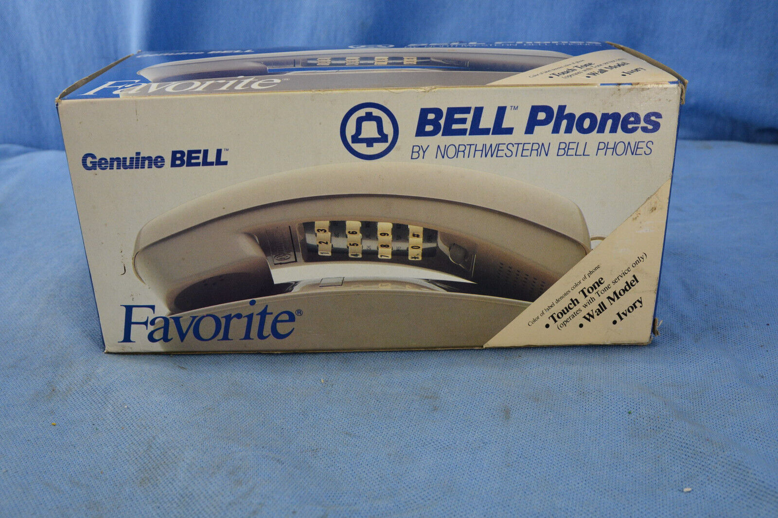Bell Phones - Northwestern Bell Phones Push Button Wall Phone - Beige (A0919)