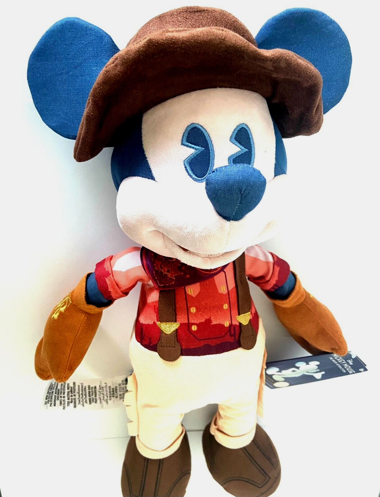 Disney 50th Anniversary Big Thunder Mountain Mickey Mouse Plush (Limited Ed)