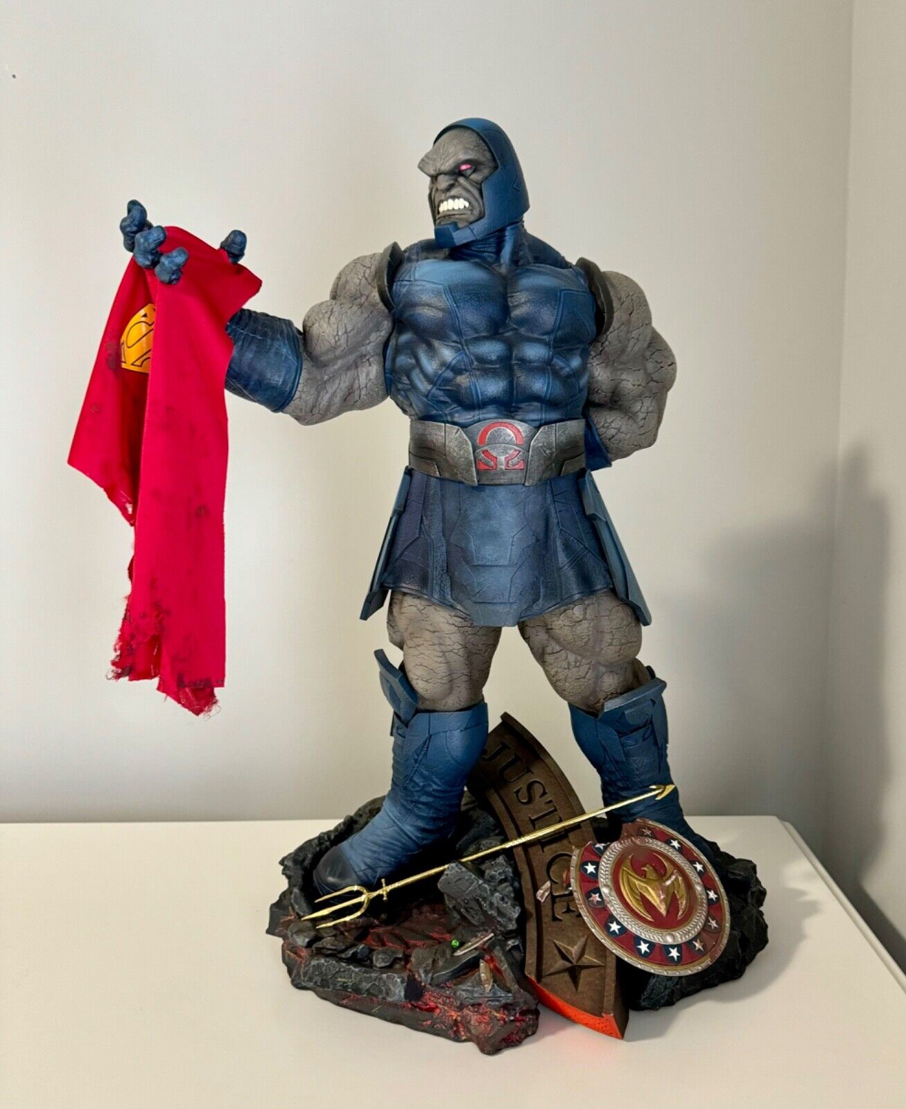 Sideshow Darkseid Premium Format, with Custom Paint and More