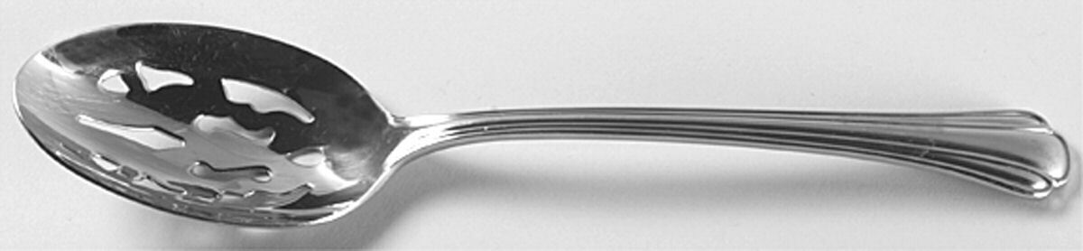 Gorham Silver Nouveau  Pierced Serving Spoon 182095