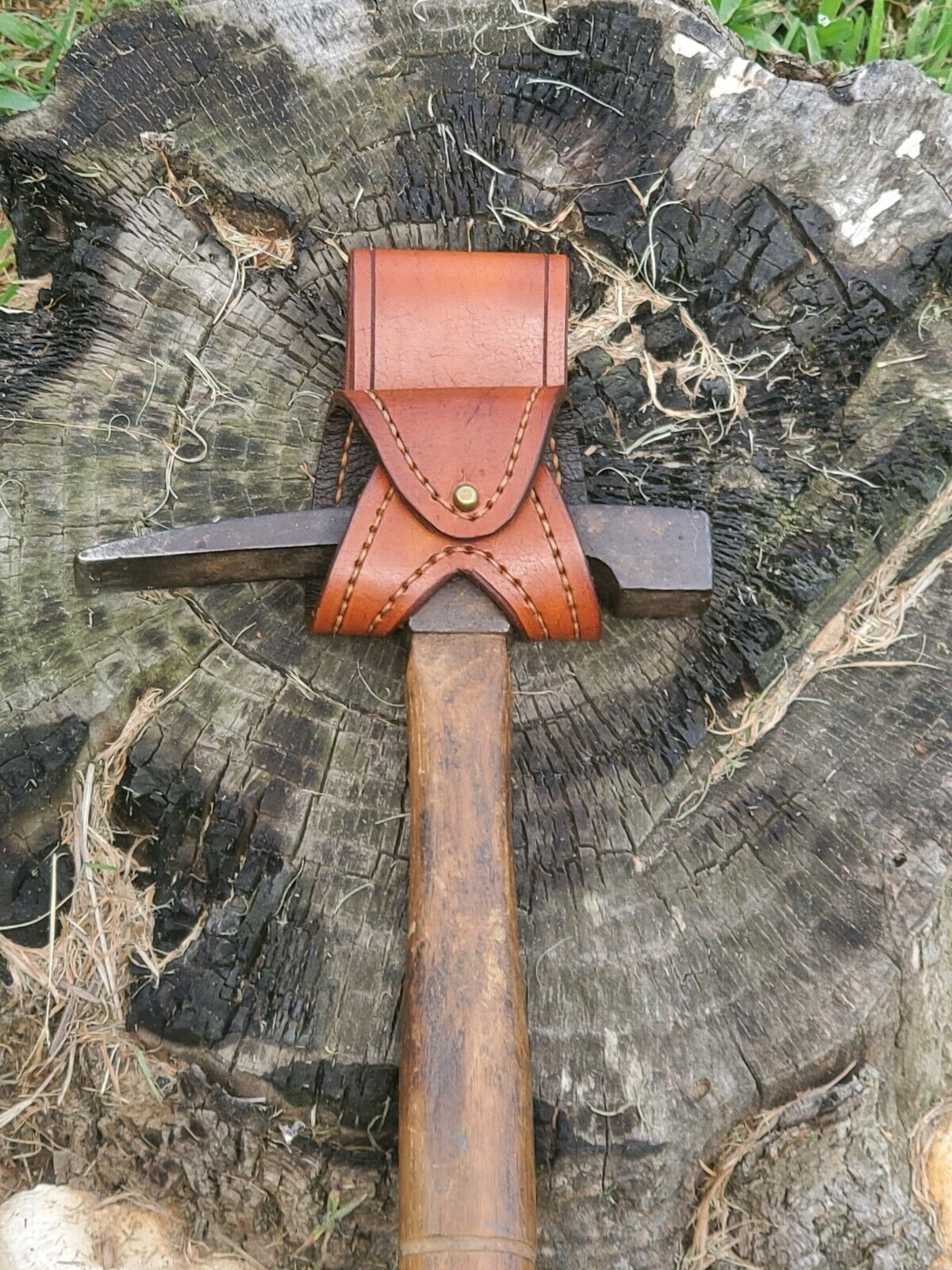 Rockhound Leather Hammer/Pick Holster... By Bookers Leather.