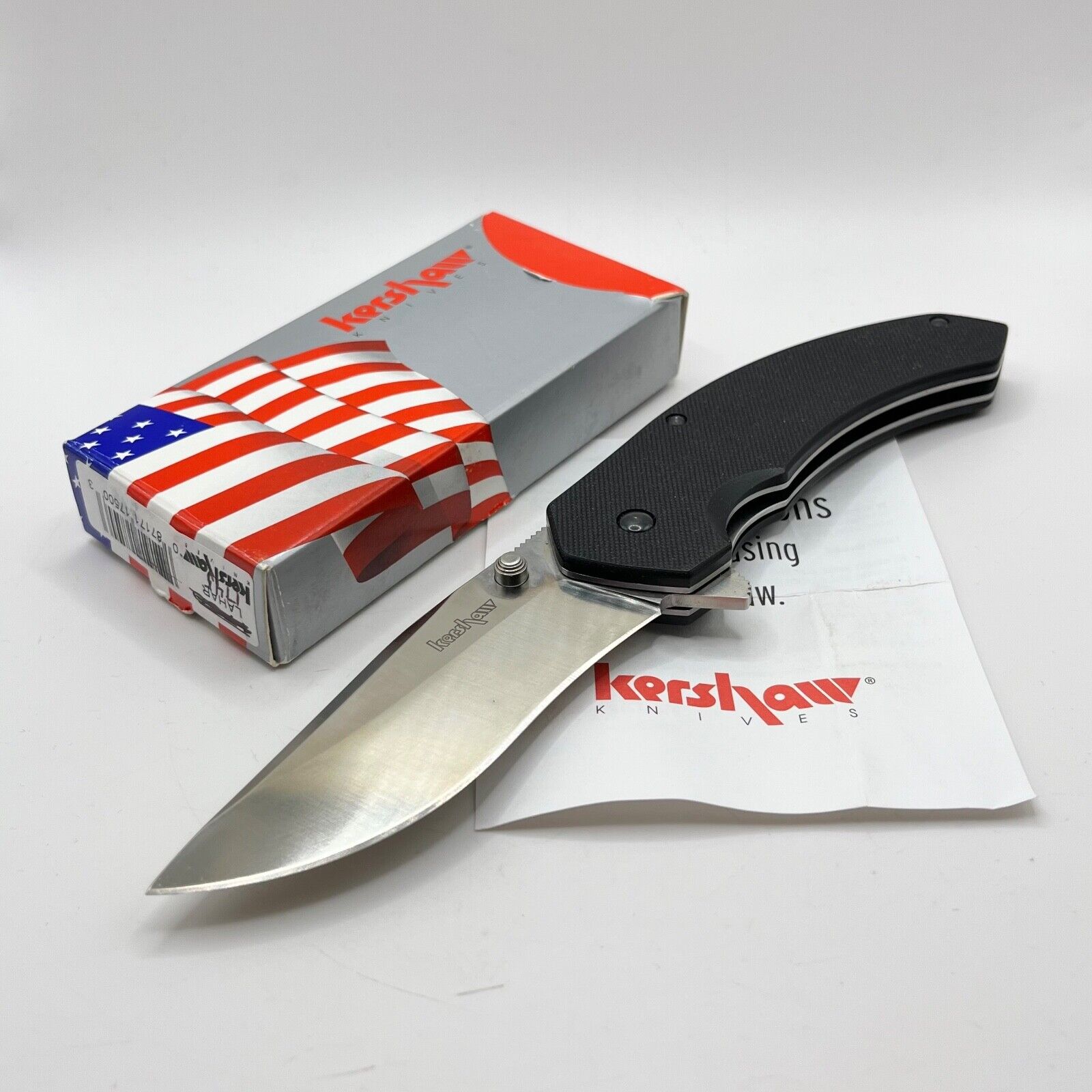 Kershaw Lahar 1750 - 1745 Rare Discontinued Knife - FACTORY ERROR Collectible