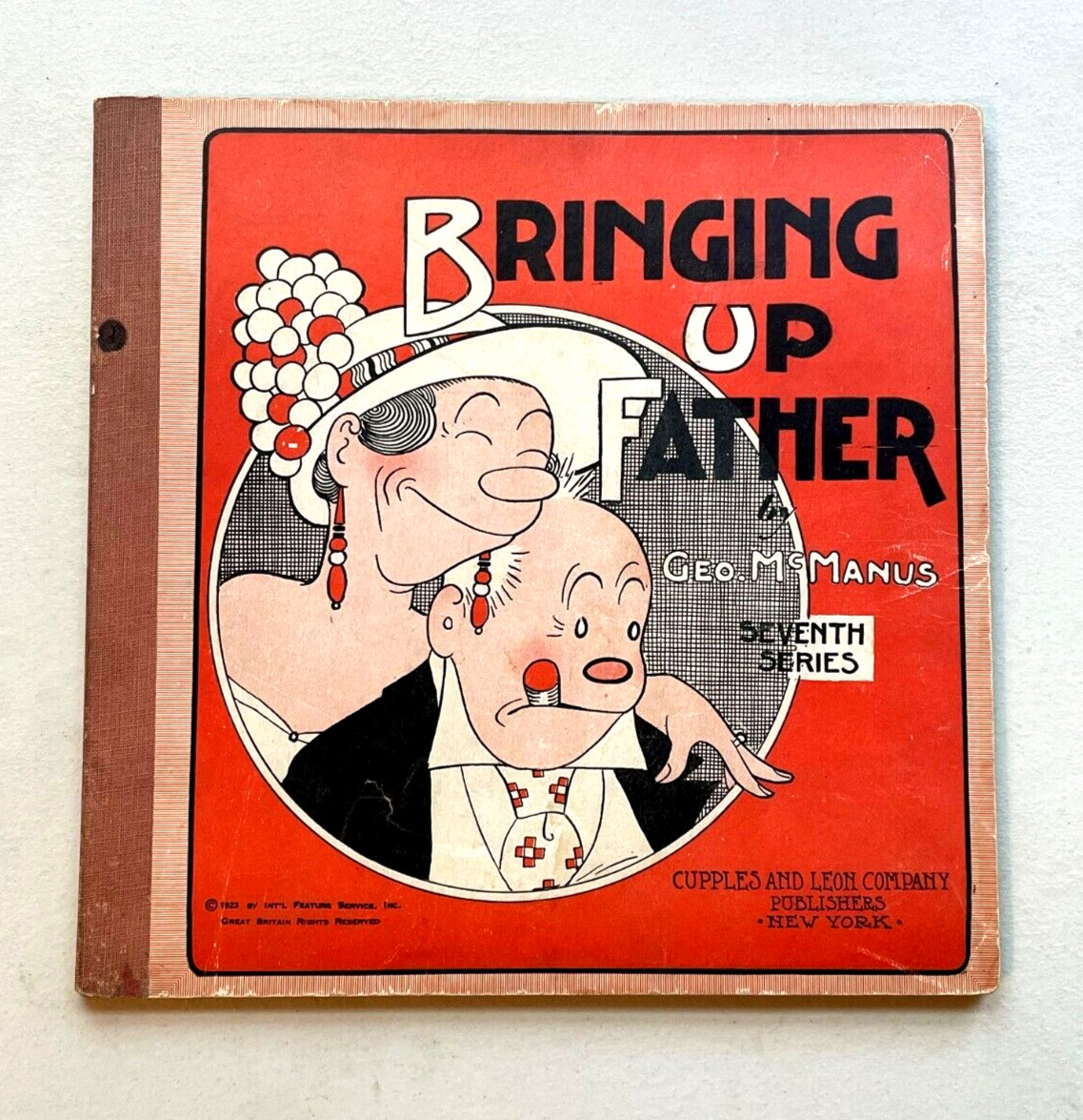VINTAGE Bringing Up Father #7 (1923 Cupples Co) VG/FINE by McManus, High grade