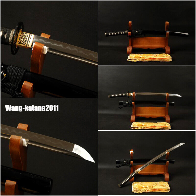 30\'\'Dragon Wakizashi Clay Tempered Folded T10 Steel Sharp Japanese Samurai Sword