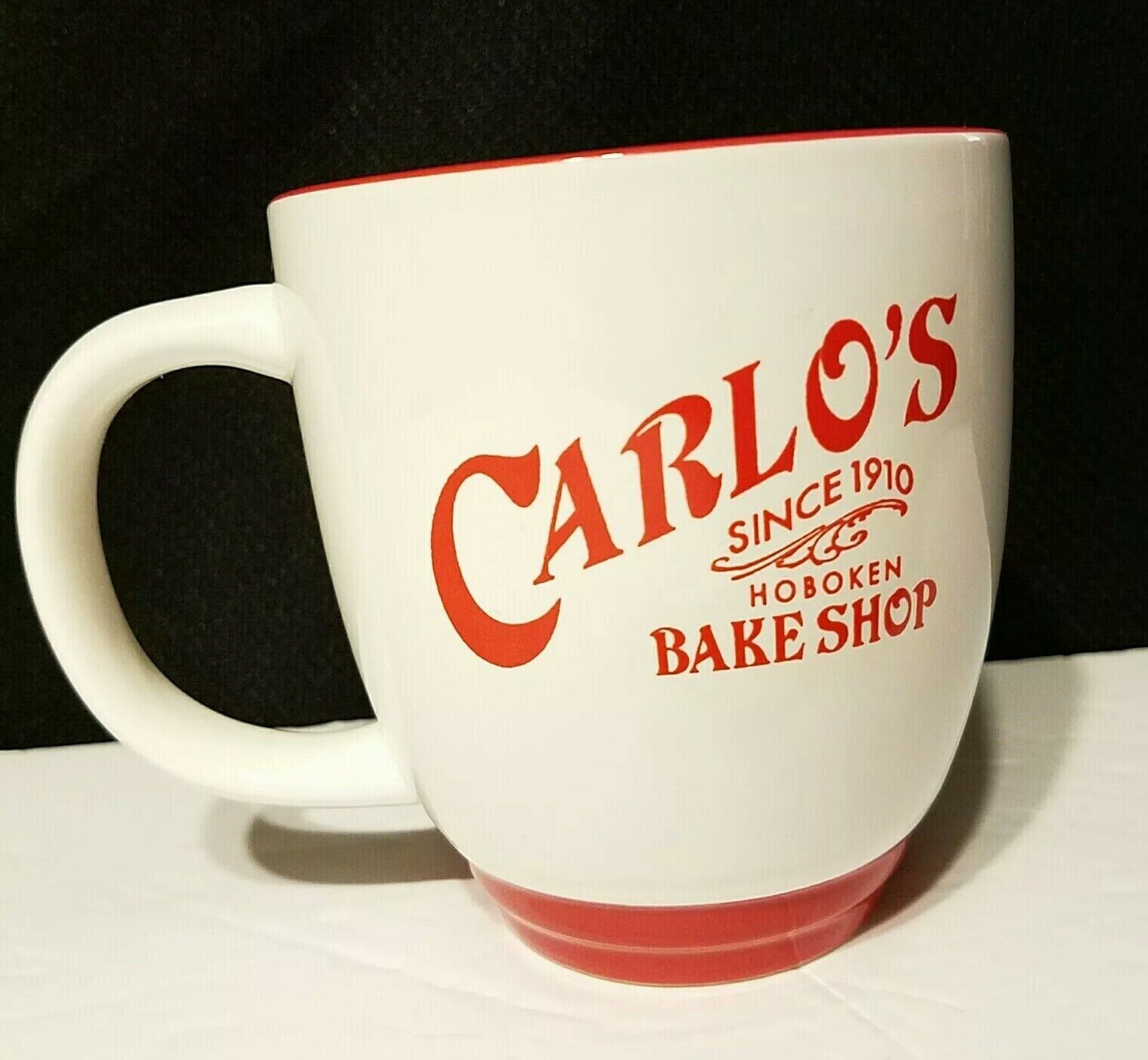 CARLO\'S BAKE SHOP Autographed Coffee Mug Hoboken NJ Bakery Boss Buddy Valastro