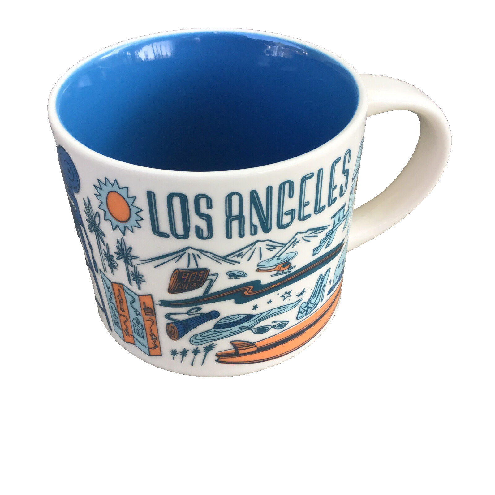 Starbucks Los Angeles Been There Series Across the Globe Collection 14 oz Mug