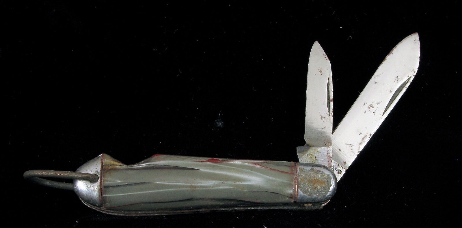 ANTIQUE NOS SUPER CLEAN HAMMER BRAND POCKET KNIFE 1938 - 1941 UTILITY FOLDING 