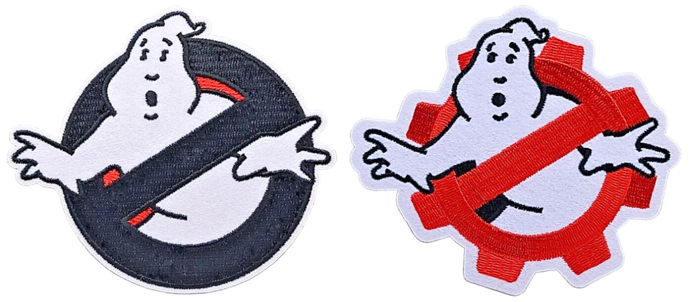Ghostbusters Frozen Empire Embroidered Patch  | 2PC iron on or sew on 4.0 inch