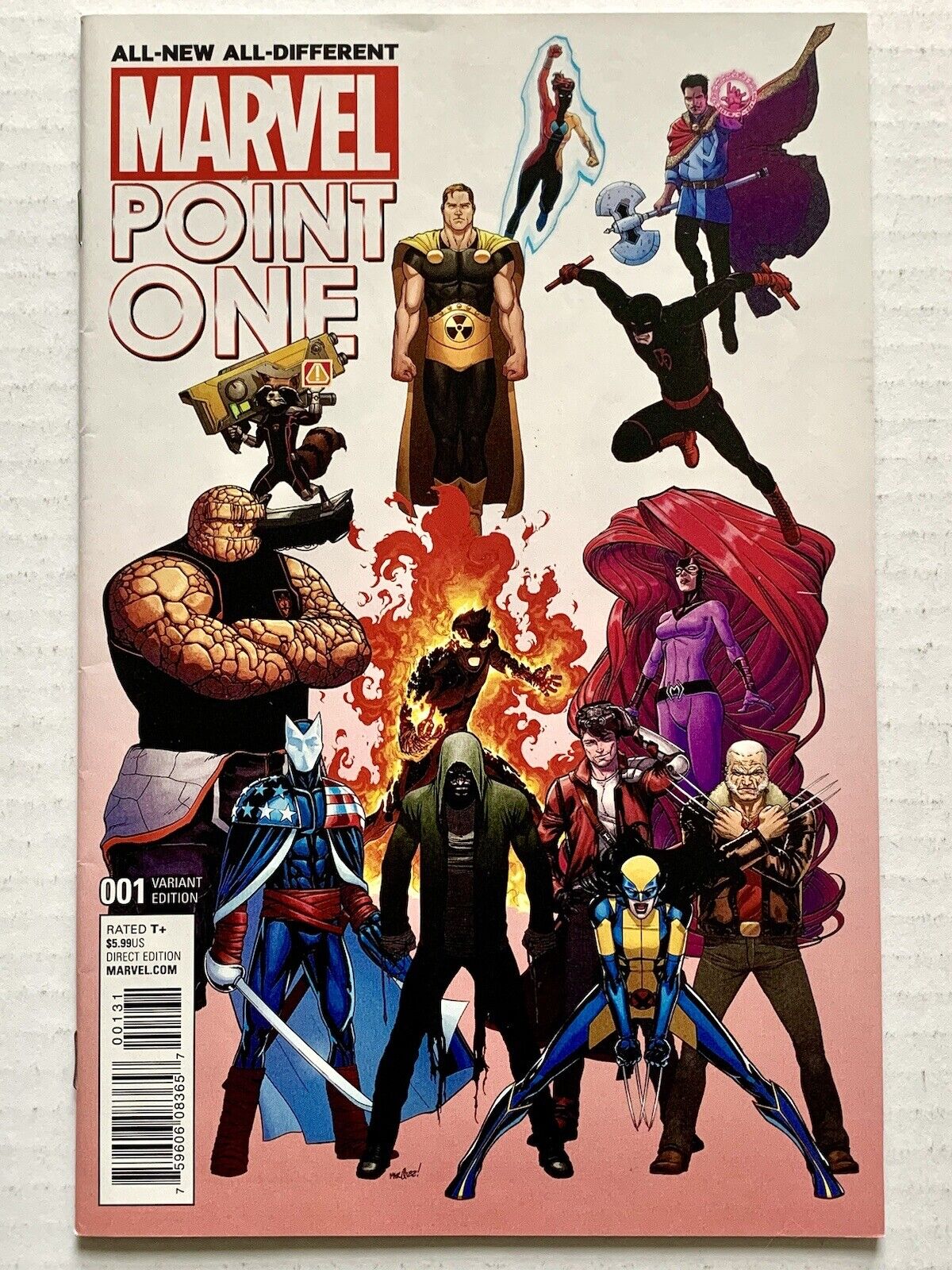 Marvel Point One #1 (2015) David Marquez Variant -1st Blindspot (NM/8.5)-VINTAGE