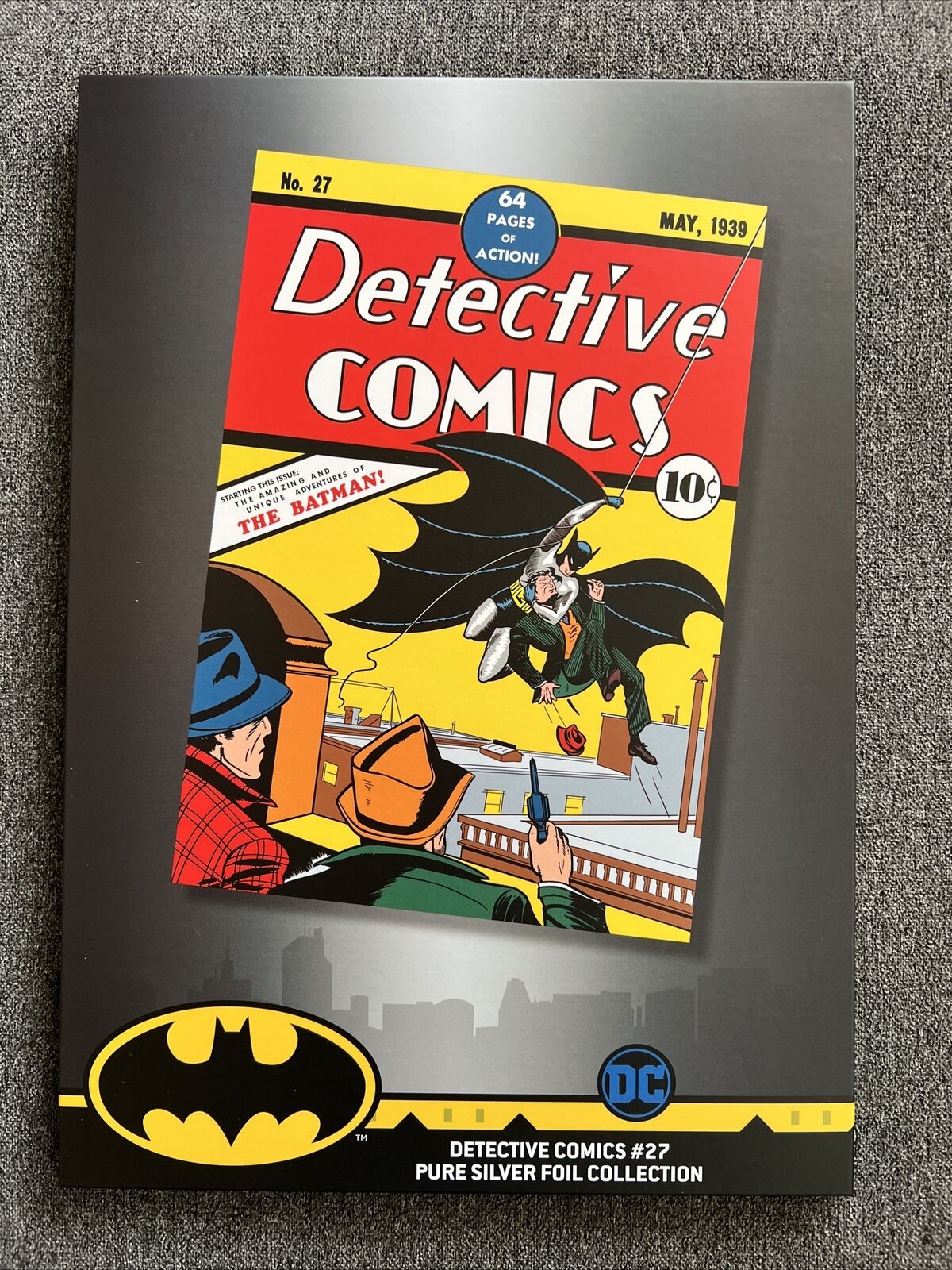 Batman Detective Comics #27 2018 Pure Silver Foil 35g .999 Fine Silver NZMINT