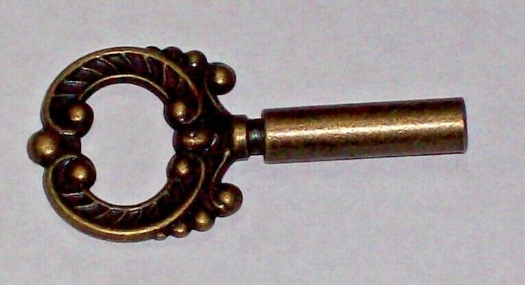 ANTIQUE FINISH DIE CAST METAL KEY FOR TURN KNOB LAMP SWITCH NEW 50004J