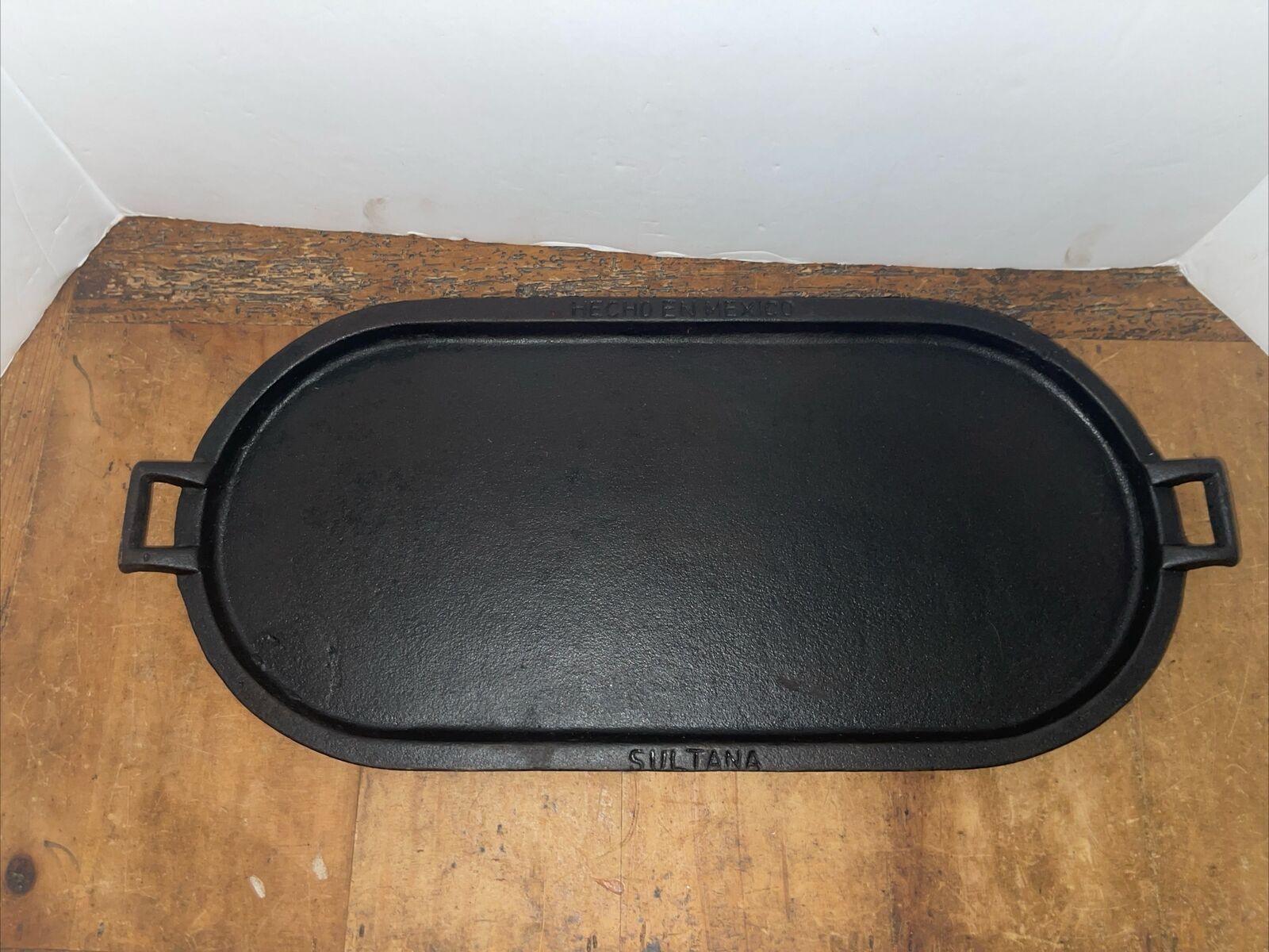 Fully Restored Seasoned Cast Iron Comal Budare Griddle Sultana Hecho En Mexico