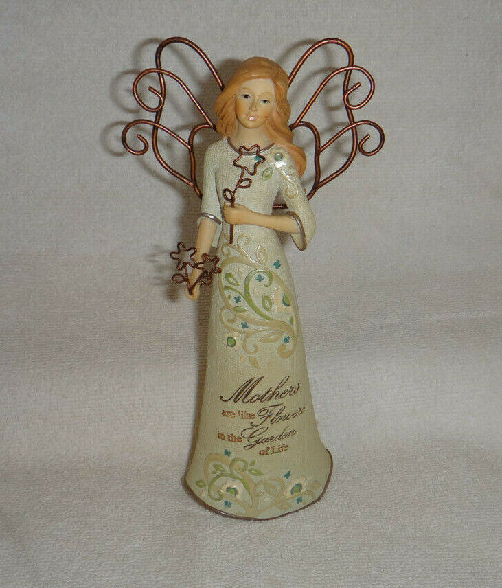 Perfectly Paisley Mother Angel Figurine by Pavilion 7 1/2-Inch