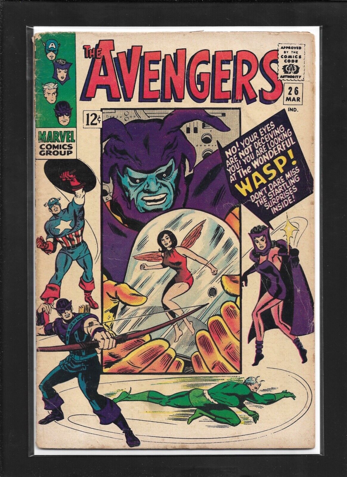 Avengers #26 (1966): Early Attuma Appearance Silver Age Marvel Comics GD (2.0)