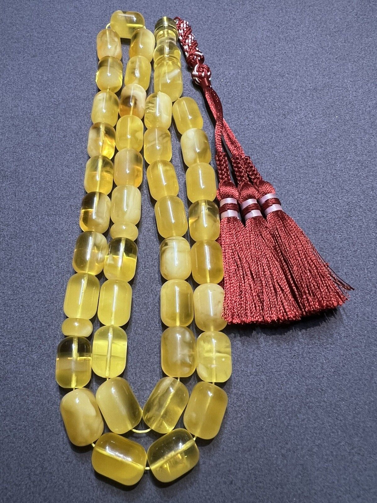 Beautiful authentic Kaliningrad Amber Prayer Beads