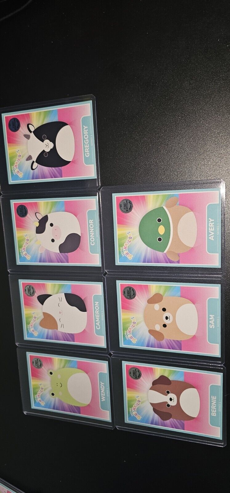 Squishmallow Trading Cards Series 1 Classic SQUAD 1st Edition Bunlde