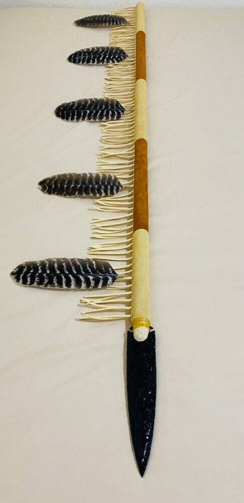 Native American Authentic Cherokee  Spear Made By Enrolled Member Of  The Tribe