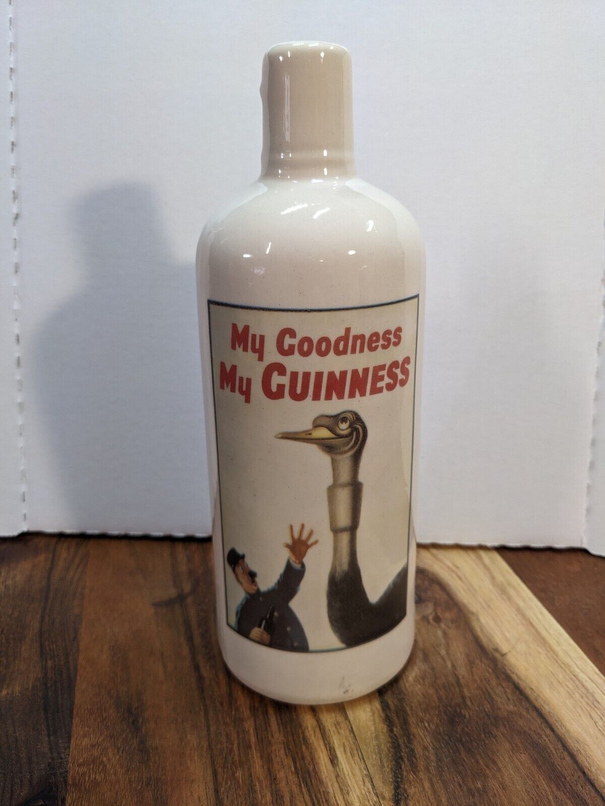 Vintage Guinness Ceramic Bottle