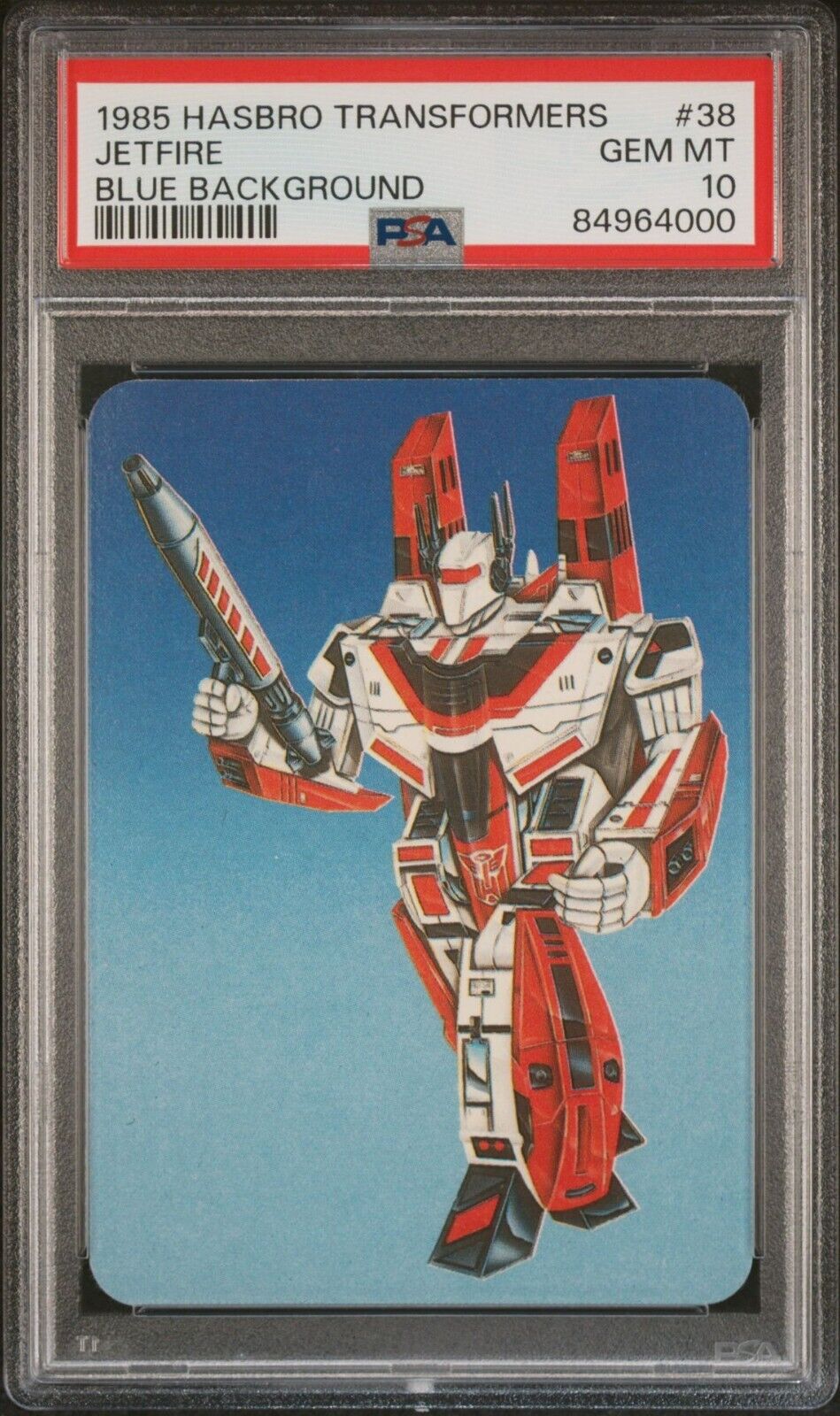 1985 Hasbro Transformers #38 Jetfire PSA 10