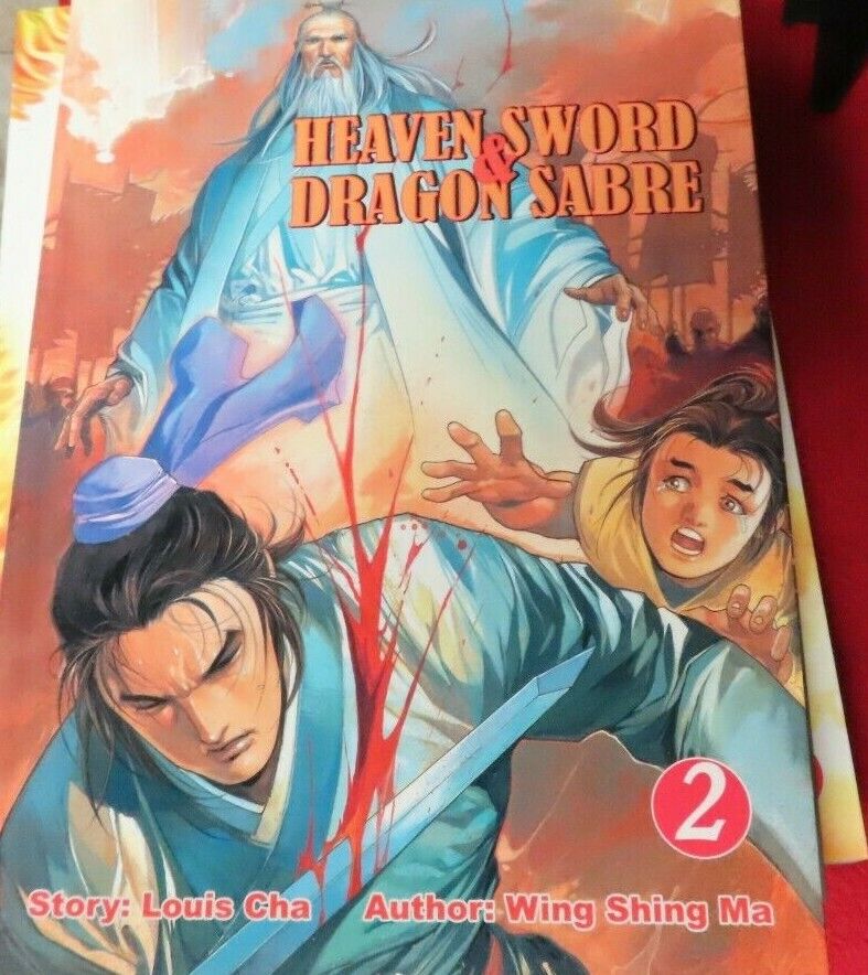 Heaven Sword & Dragon Sabre Vol. 2 TBP Ma, Wing Shing Graphic Novel 2005 