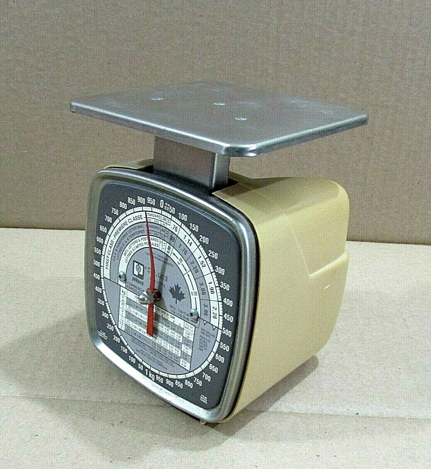 Vintage 1989 Pelouze USA Model LC2 Old Canada Postage Scale FREE S/H