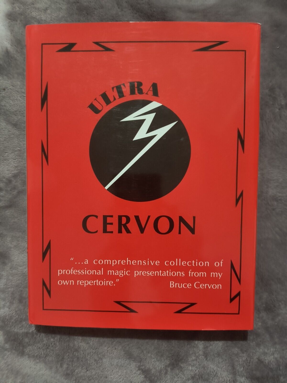 Ultra Cervon by Bruce Cervon - Hardcover Magic Book