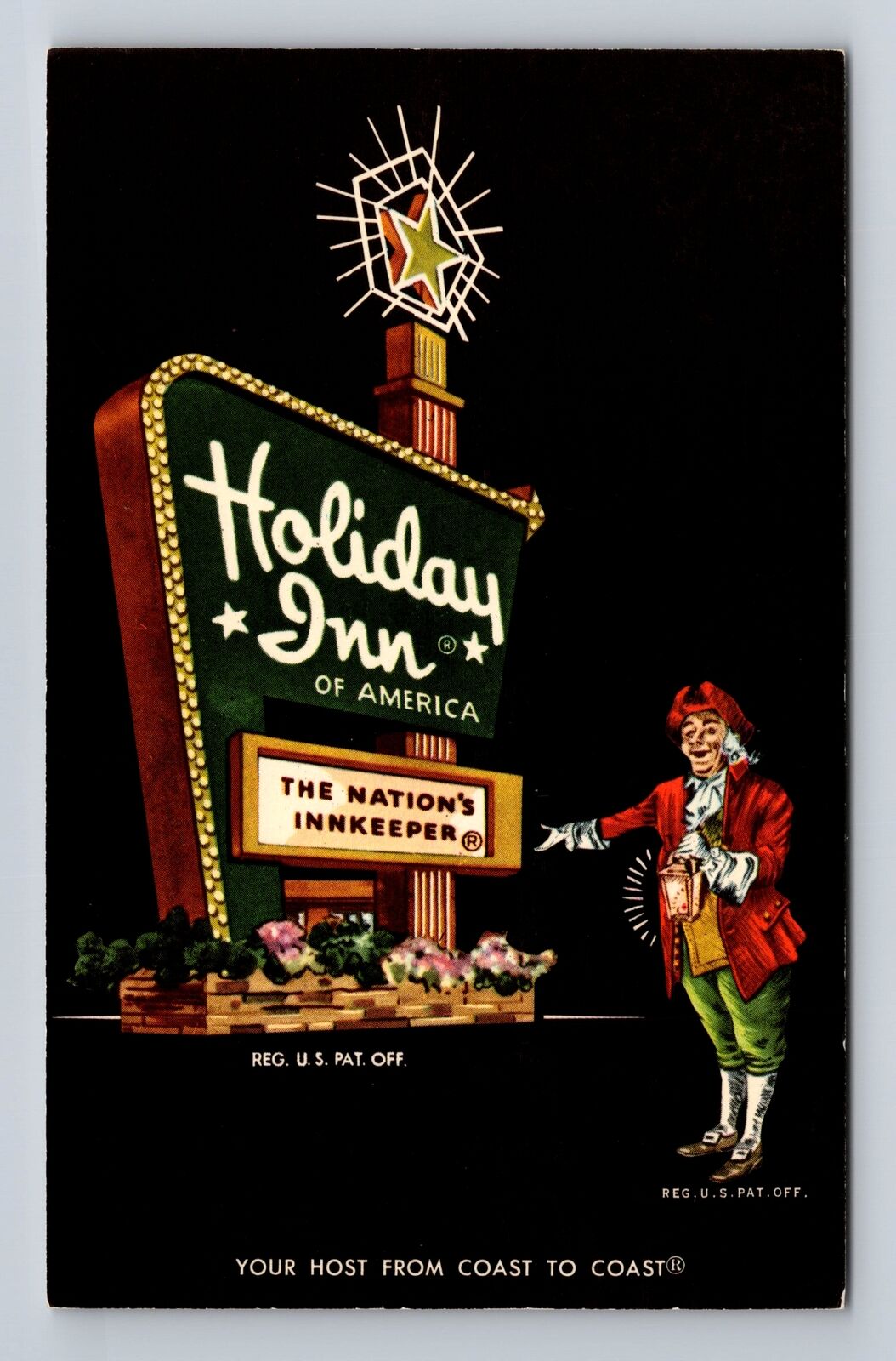 Warren MI-Michigan, Holiday Inn, Advertising, Antique Vintage Souvenir Postcard