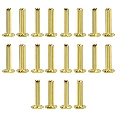 Living house For Cutlery Rivets 5/16 x 5/8 Knife Making Handle Pins Brass 10