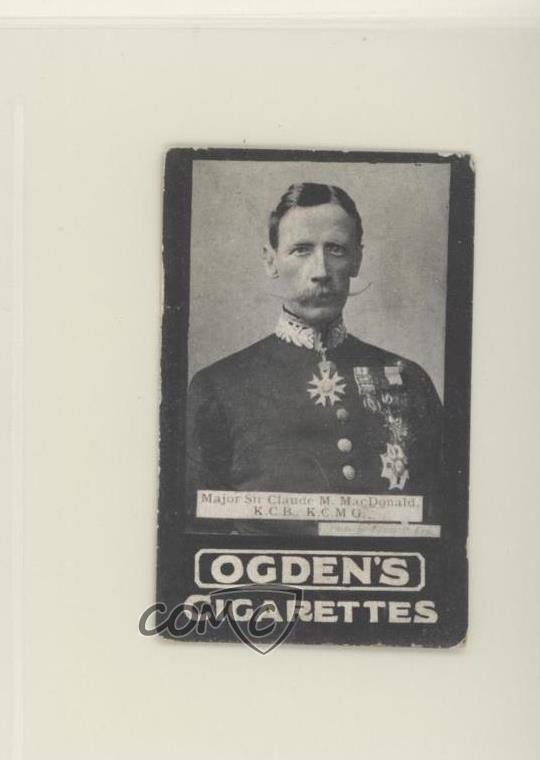 1901 Tobacco Major Sir Claude M MacDonald 01dc