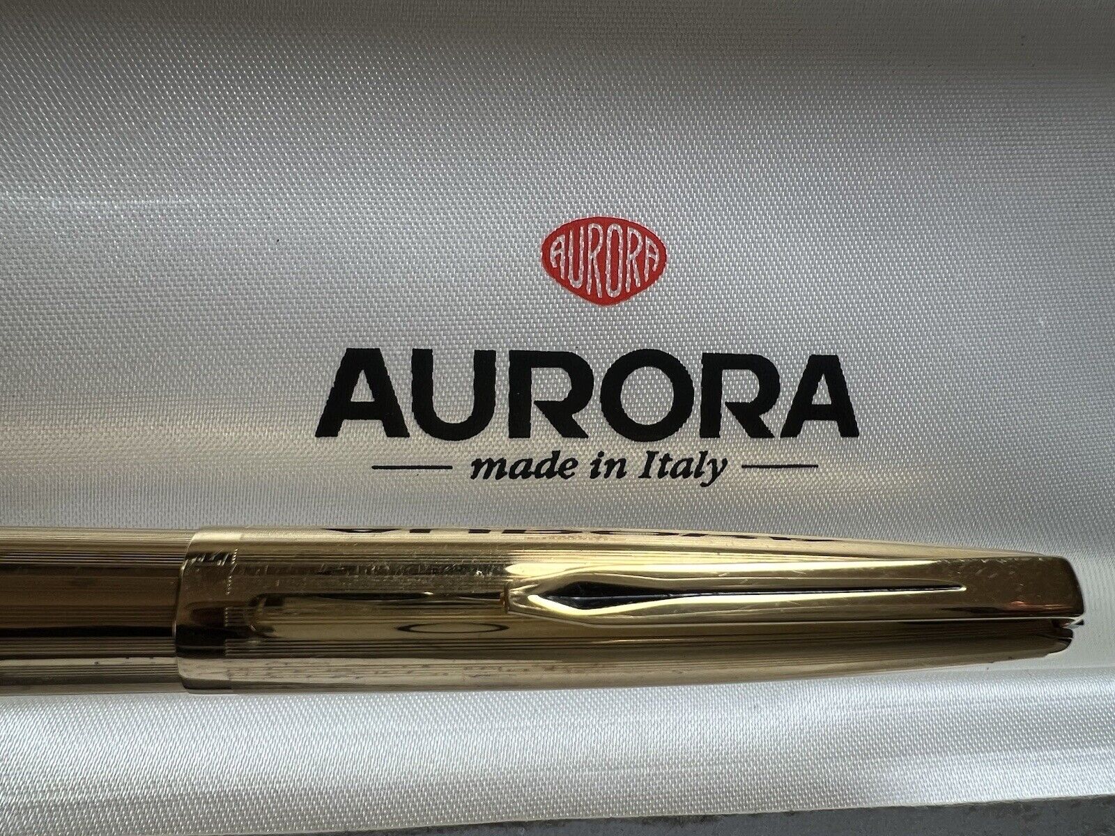 Aurora 98 Pen Fountain Pen Spare Magic Gl Gran Luxury Foil Gold 9k Marking