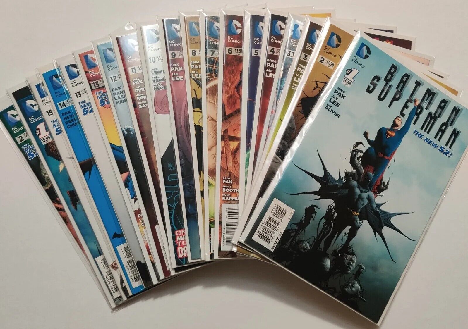 Batman Superman # 1-15, 3.1 + Annual # 1, 2 | New 52 (DC Comics) HUGE LOT VF/NM