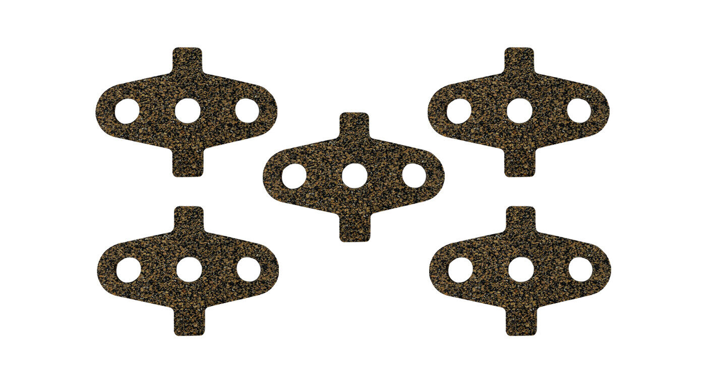 5ct Nathan AirChime P5 Train Air Horn Cork Replacement Gaskets for P Bell Series