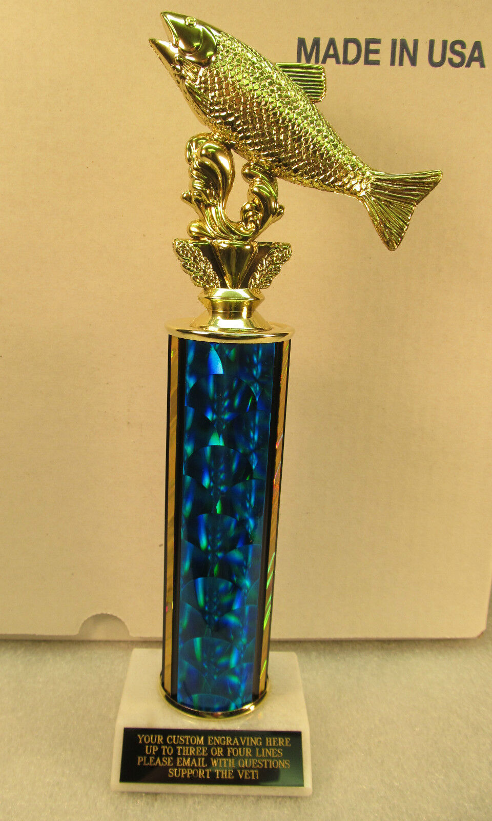 Salmon Fishing Award Trophy 12\