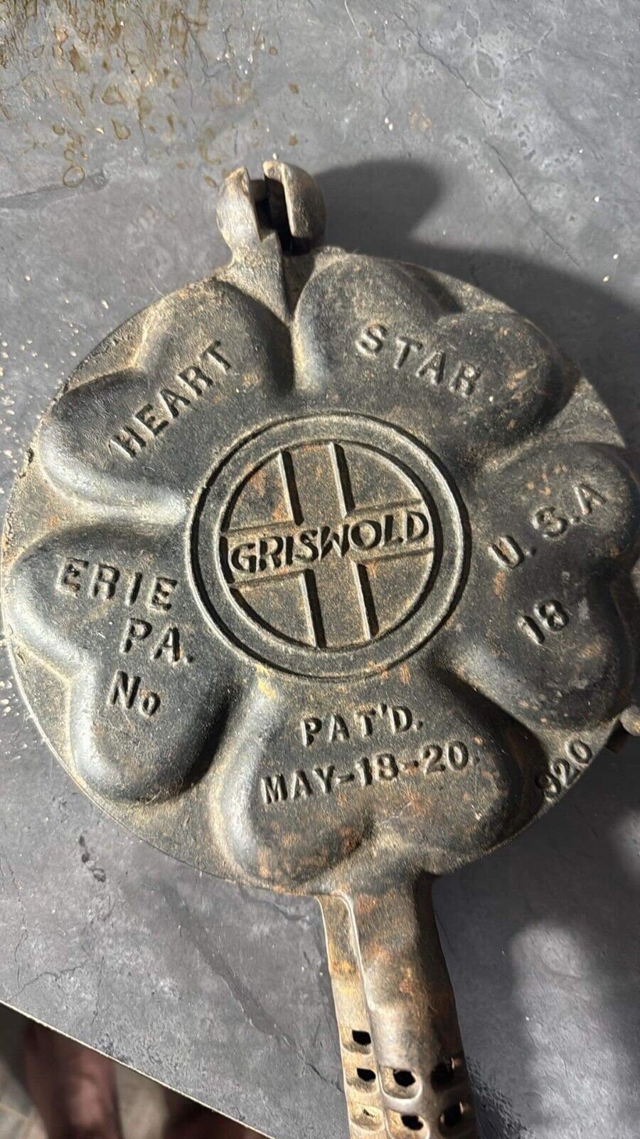 cast iron skillet griswold