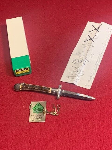 Puma Vintage 1985 210563 Medici Folding knife, Near mint in box, S/N 41582