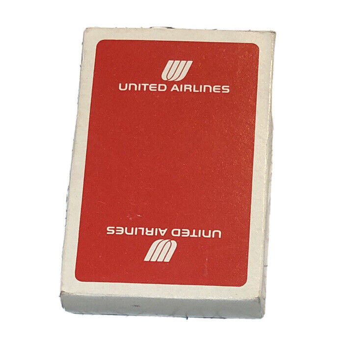 Vintage United Airlines Playing Cards SEALED DECK.