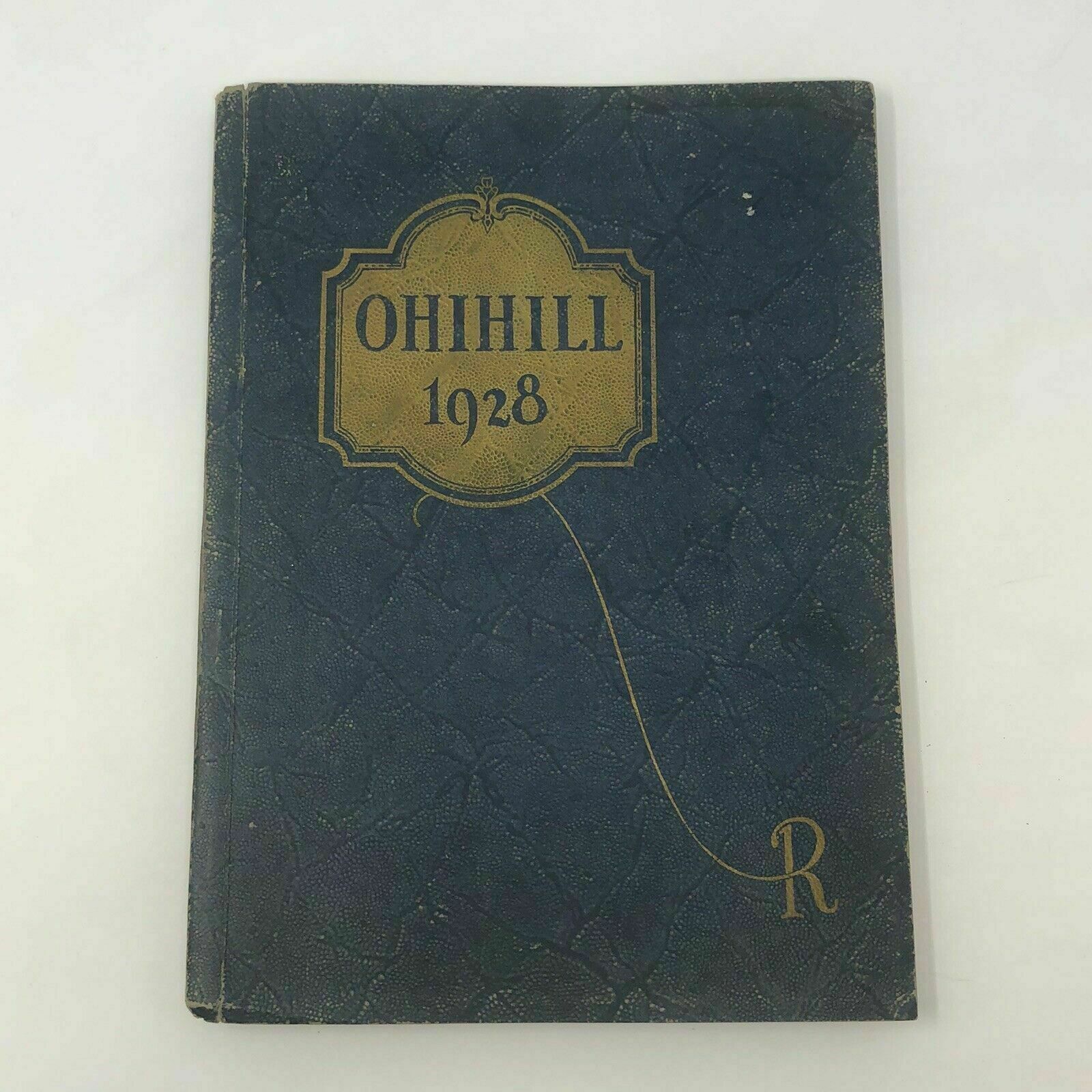 1928 Yearbook Reitz High School Evansville IN No Writing Extremely Rare 8th-Ever