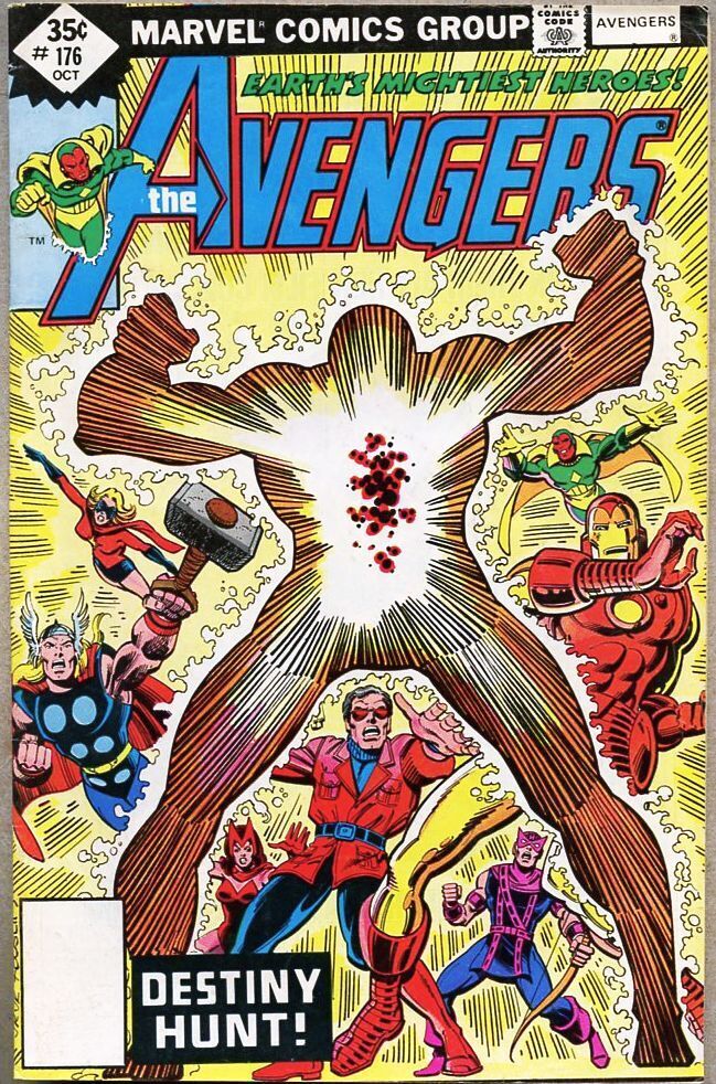 Avengers #176-1978 vg/fn 5.0 Korvac Saga George Perez Whitman Variant