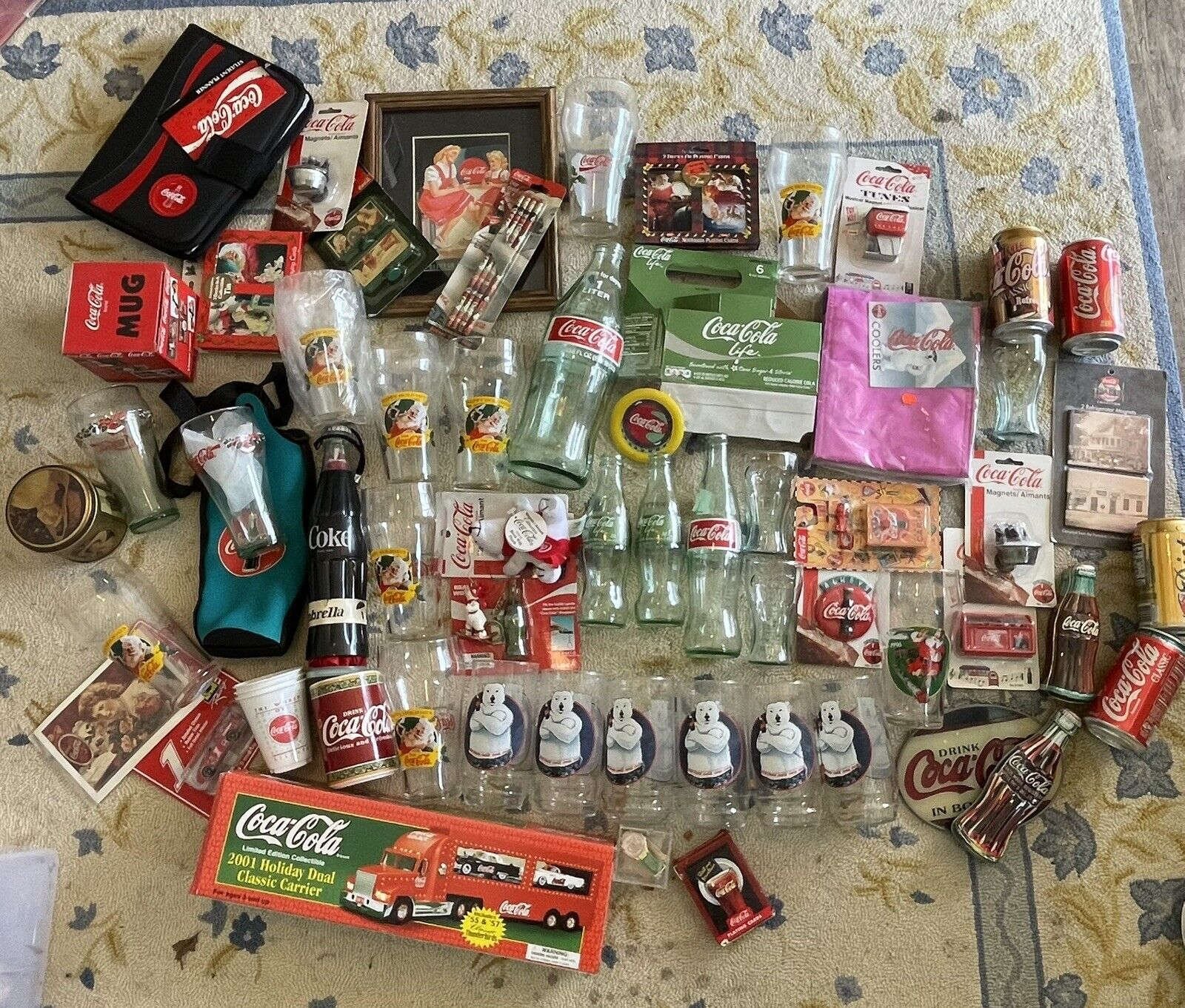 HUGE Coca Cola Lot For Any Collector 