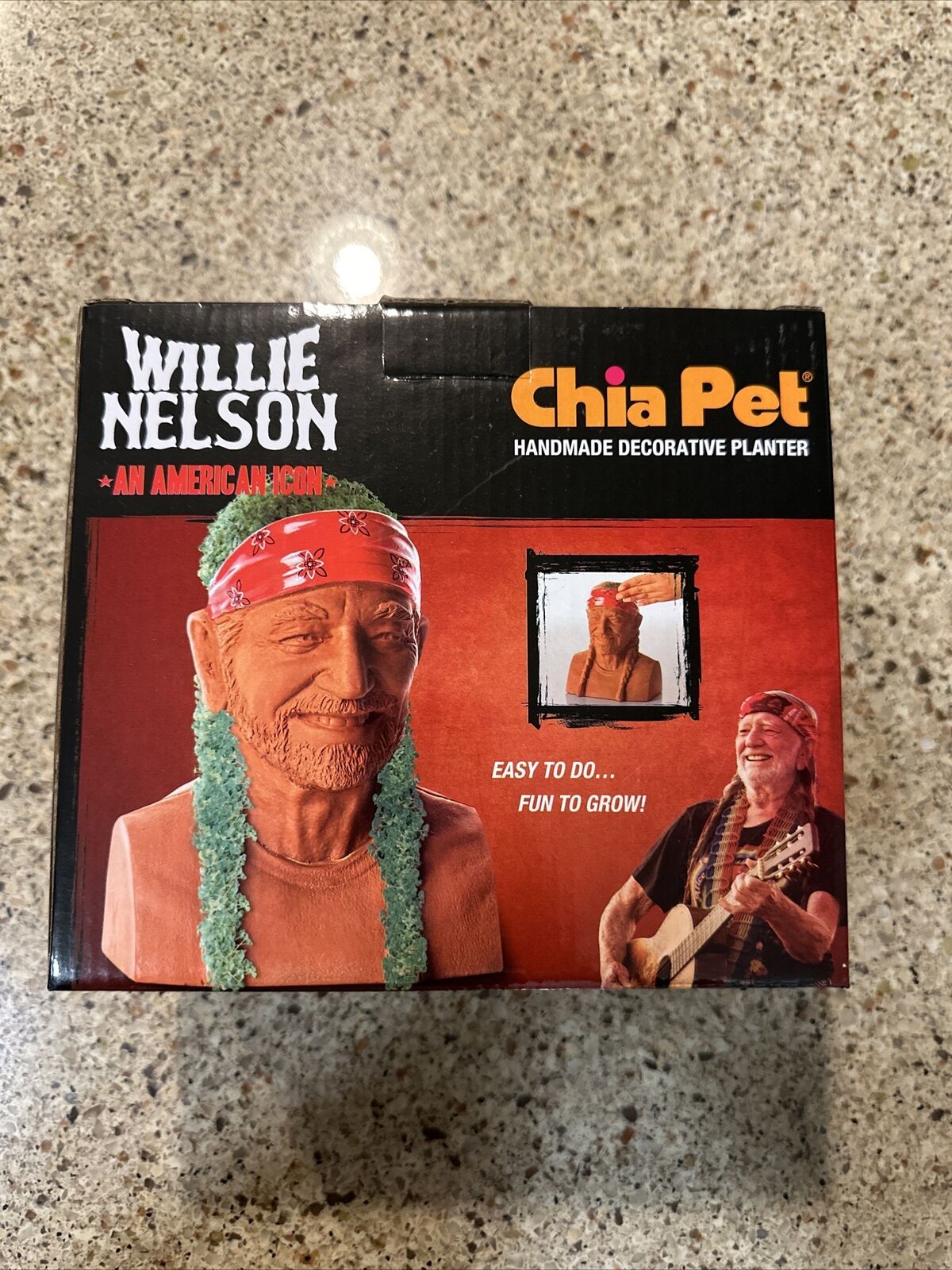 Chia Willie Nelson Pet Planter