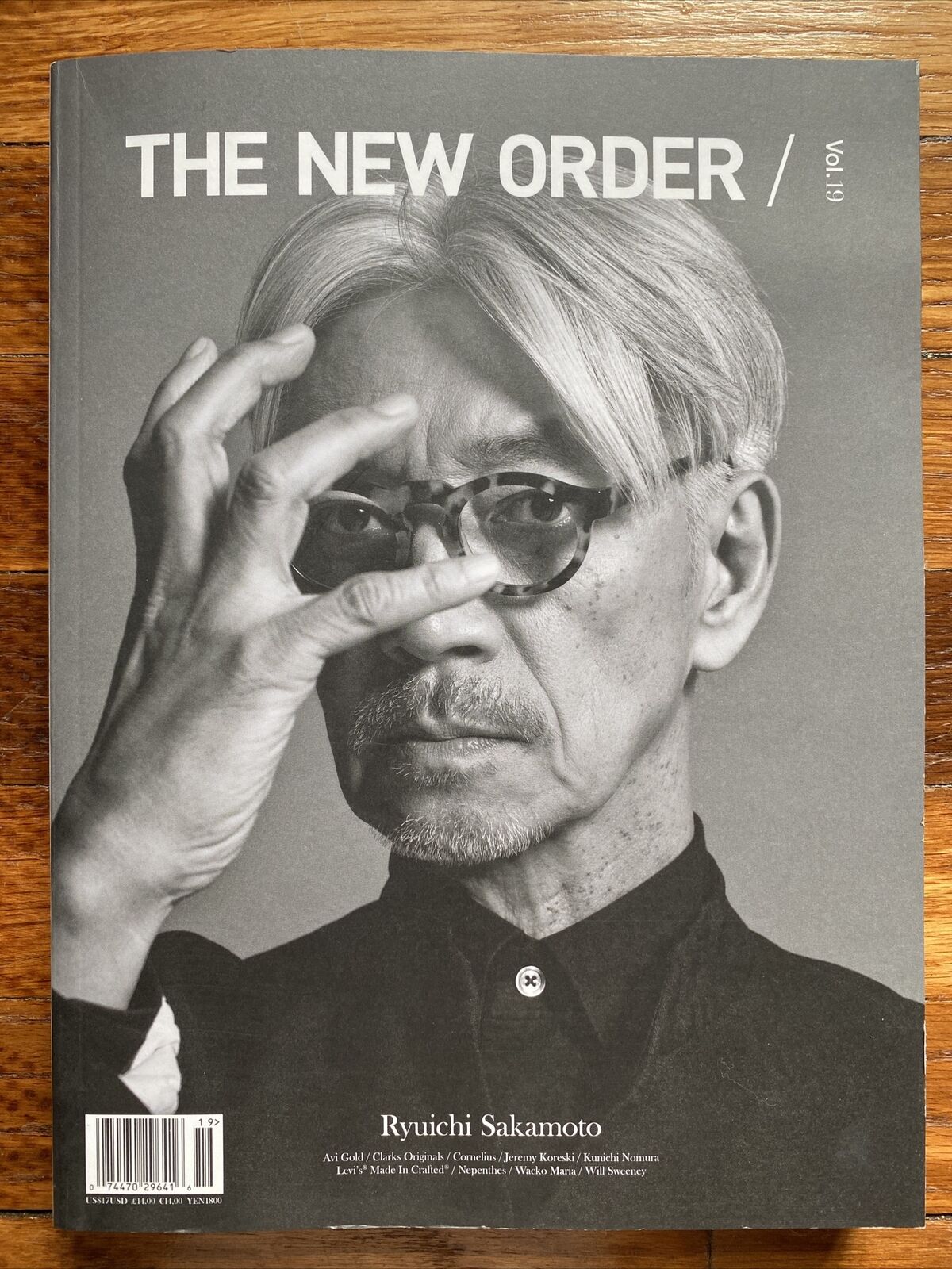 THE NEW ORDER / Vol. 19 Ryuichi Sakamoto cover
