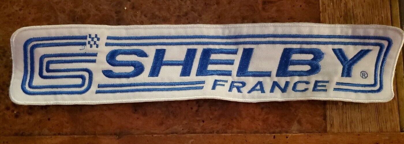 Shelby American Patch - Back Patch Large France Racing Ford Jacket Pulled