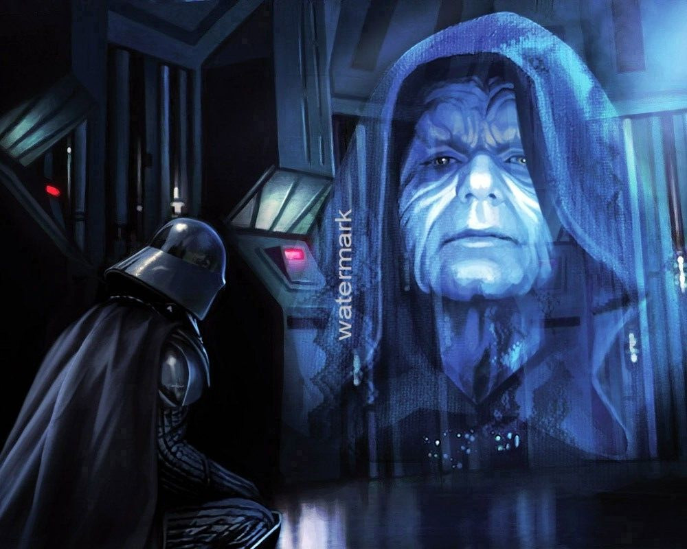 8x10 Darth Vader GLOSSY PHOTO photograph picture print emperor palpatine
