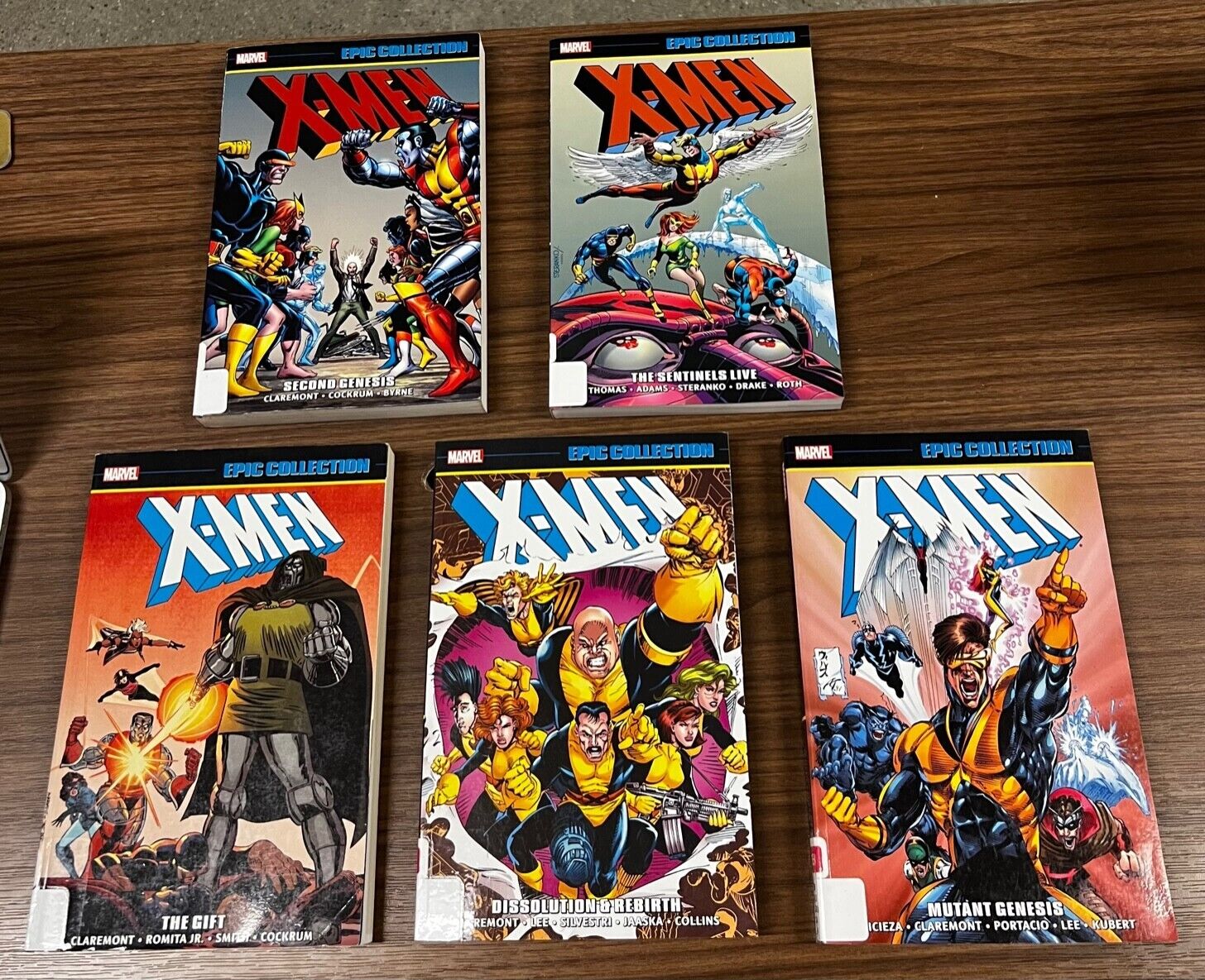 X-Men Epic Collection Vol. 03 05 12 17 19 20 (Marvel, 2014/14/14/14/19)