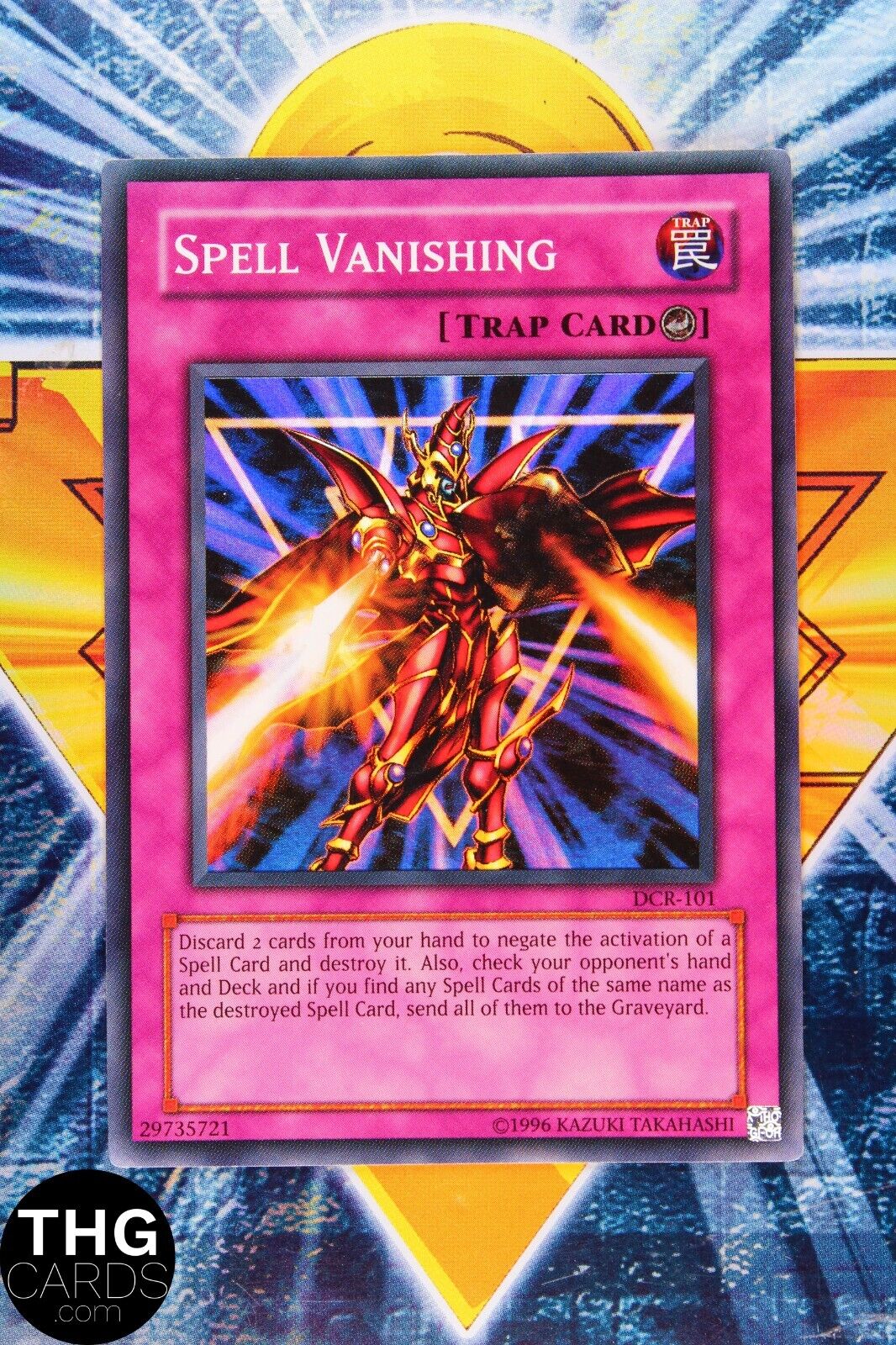 Spell Vanishing DCR-101 Super Rare Yugioh Card