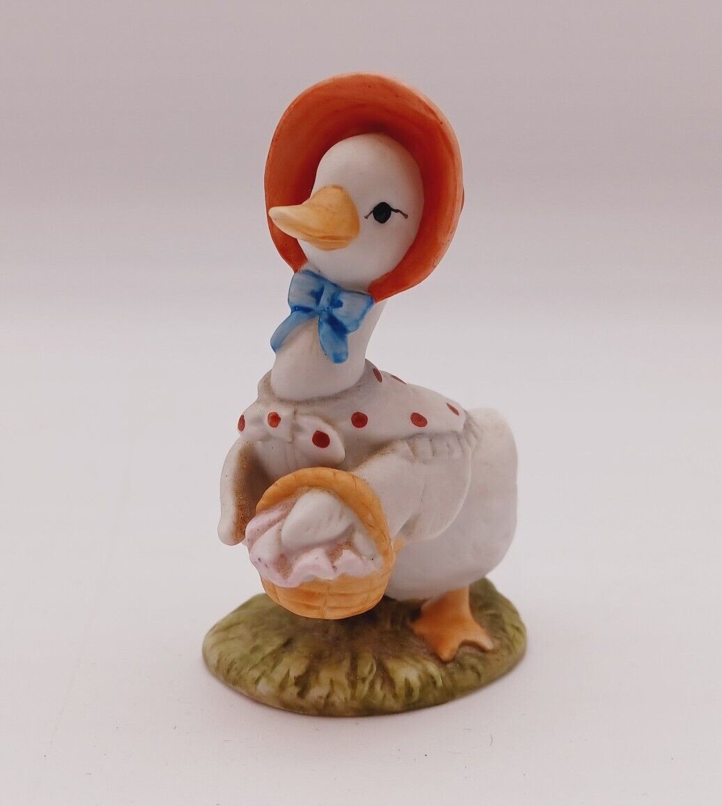 Vtg Lefton Mother Goose Figurine Mother's Day Porcelain Hand Painted 02348