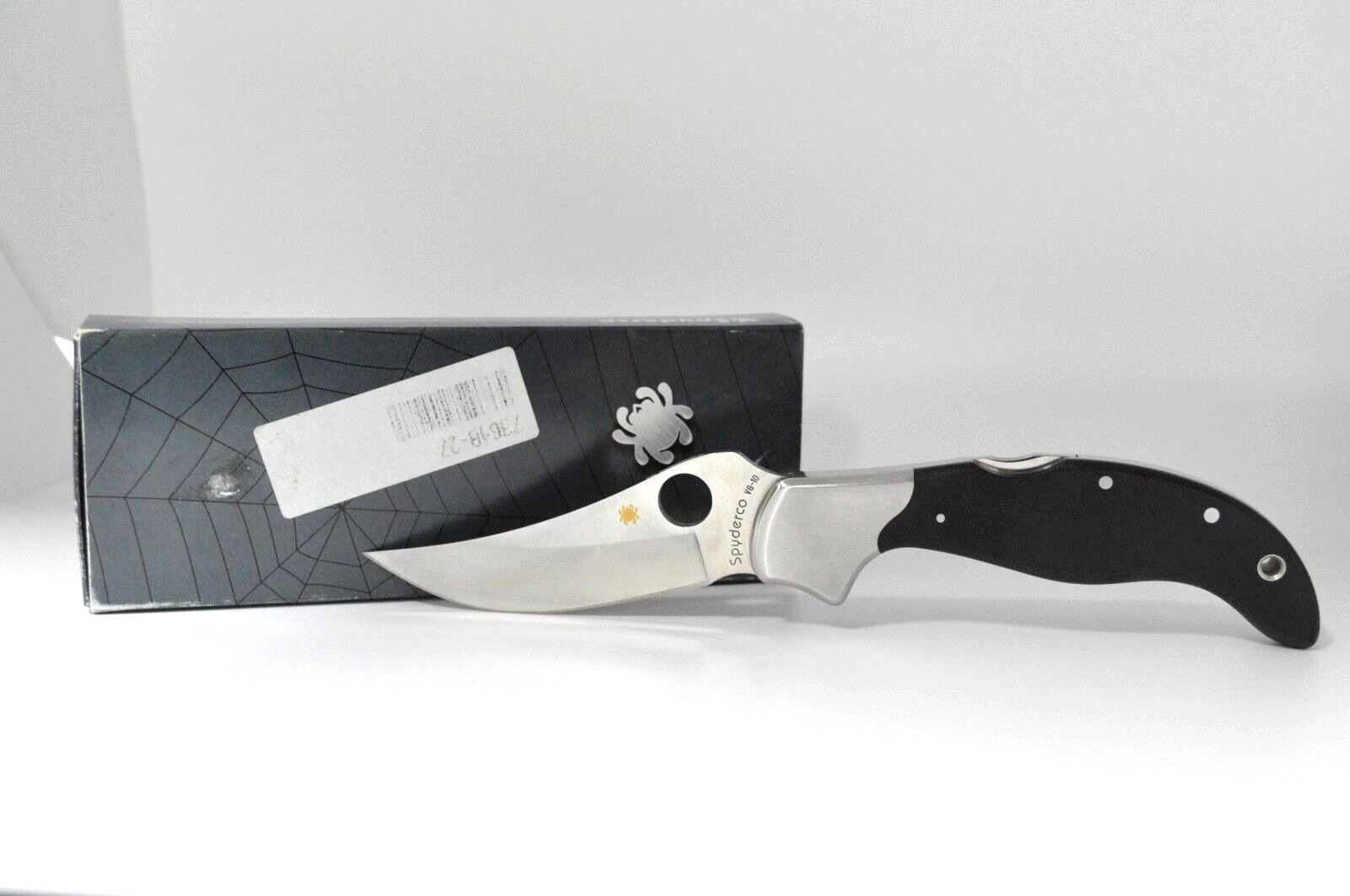 Spyderco Ed Schempp Persian Folding Knife, Excellent Condition, Original Box