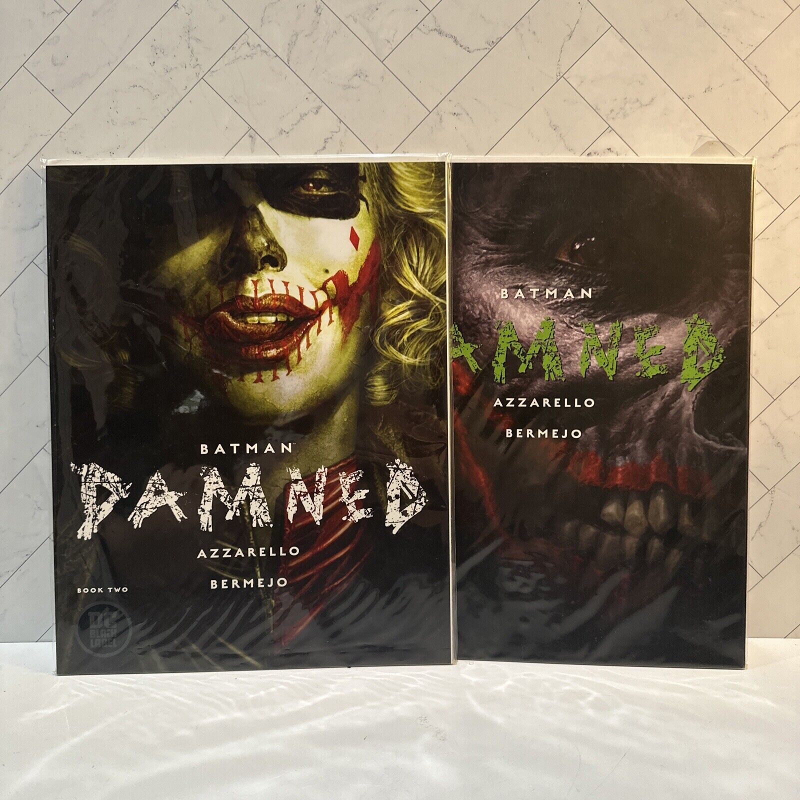 Batman: Damned Book 2 and 3 Lot of 2 DC Black Label Sealed RARE