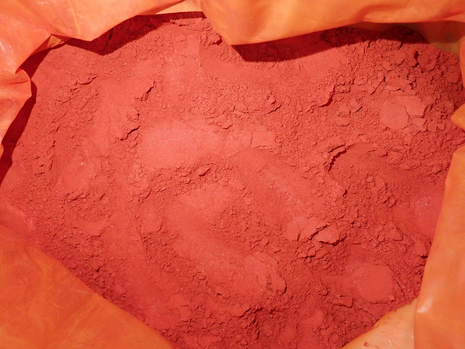 Powdered Cinnabar Crystal Native Pigment Material 1 Kg Lot